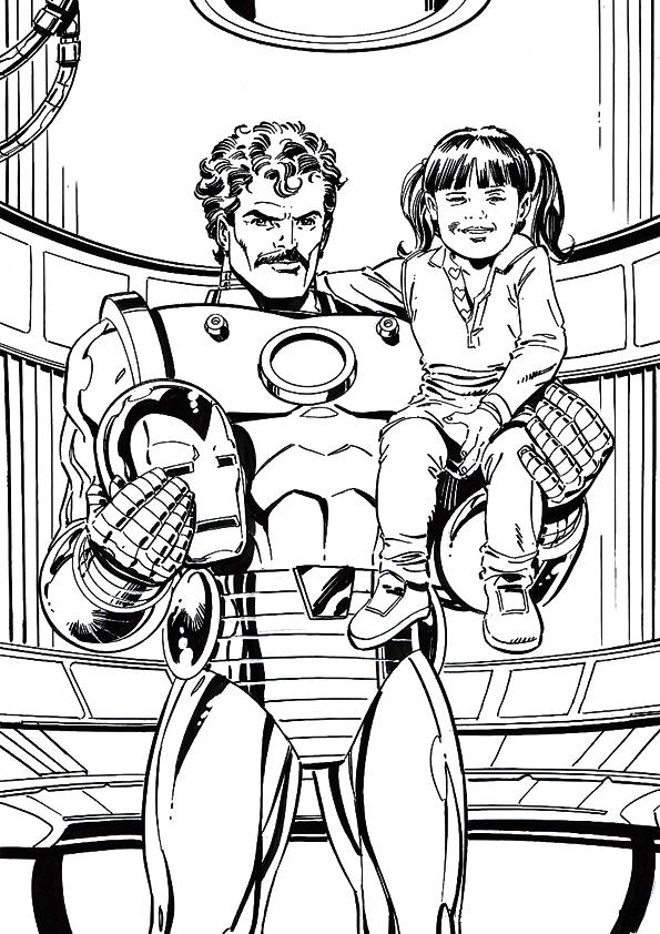 Kids-n-fun.com | 60 coloring pages of Iron Man